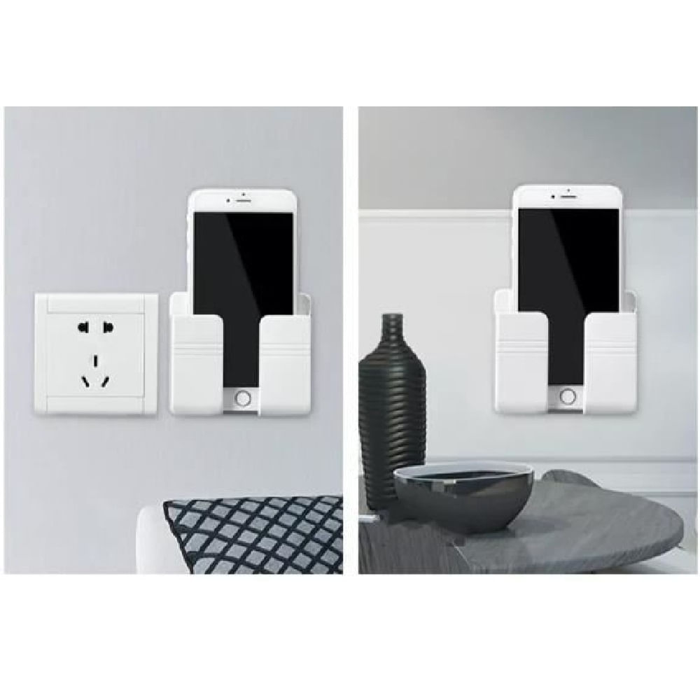 Pack x3 Porta Celular Para Pared con Adhesivo Soporte de Carga Pared  GENERICO