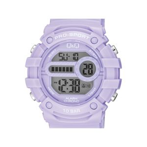 Reloj Q&Q Acuático para Mujer Digital Lila