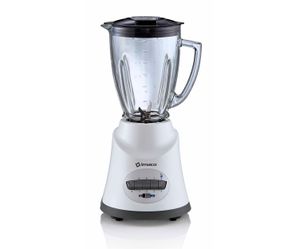 Licuadora IMACO 8 Velocidades Vaso Vidrio 500 Watts BL8155 - Blanco