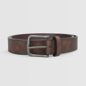 Correa Malabar  Cuero Modelo2 Marron Hombre