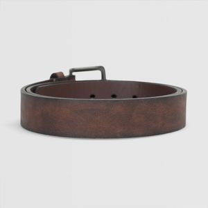 Correa Malabar  Cuero Modelo2 Marron Hombre