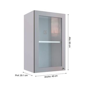 Módulo alto de cocina Vidrio 40cm