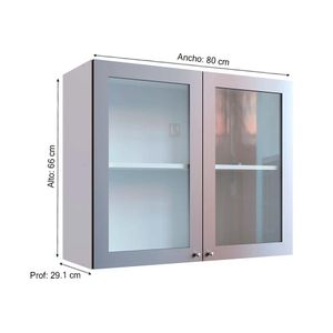 Módulo alto de cocina Vidrio 80cm