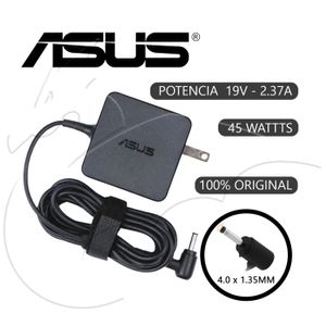 Cargador Laptop ASUS 19V 2.37A 45w (4.0*1.35) Punta Delgada