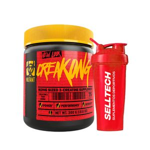 Creatina Monohidratada Creakong 300gr + Shaker
