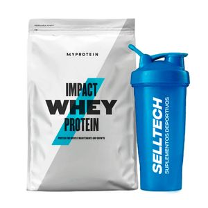 Proteína Myprotein Impact Whey 2.5kg Chocolate + Shaker