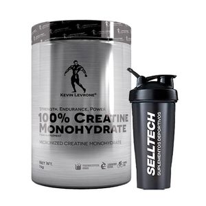 Creatina Monohidratada Kevin Levrone 1kg + Shaker