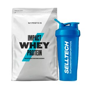 Proteína Myprotein Impact Whey 2.5kg Vainilla + Shaker