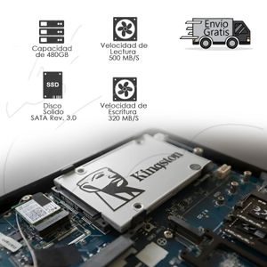SSD 480GB Kingston A400 2.5" SATA 3.0 Ultra Veloz