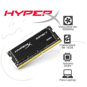 Memoria Ram Laptop Ddr4 16gb 3200mhz Kingston