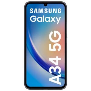 Smartphone SAMSUNG Galaxy A34 6.6" 6GB 128GB 48MP + 8MP + 5MP Grafito