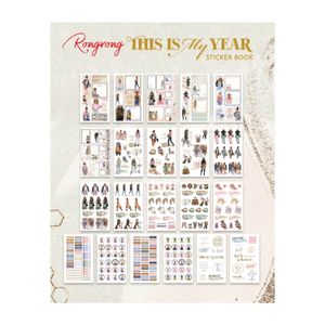 Libro de Stickers Fionary This Is My Year – Rongrong