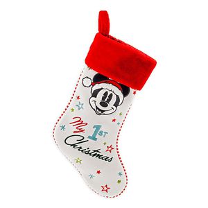 Bota Disney Store Mi Primera Navidad Mickey Mouse