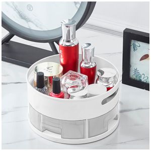 Organizador Giratorio de Maquillaje Cosméticos Joyas 2 Niveles J30