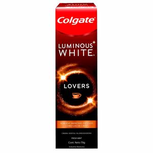 Crema Dental Blanqueadora Colgate Luminous White Coffee Lovers - Tubo 70 G
