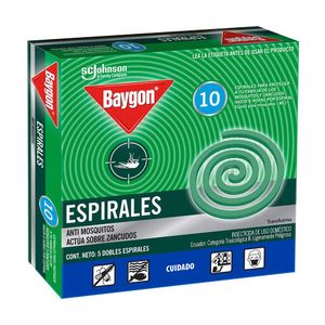 Baygon Espirales x 10 unidades