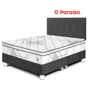 Dormitorio Pocket Advance King Cabecera Loft Charcoal