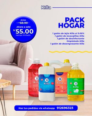Pack Hogar Killa