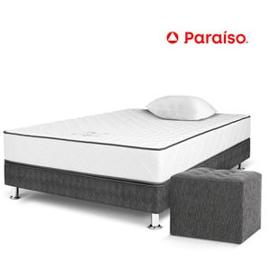 Cama Vital 1.5 Plazas + Puff