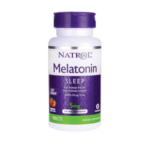 Melatonina 5 mg. Natrol Tabletas de disolución rápida, 250 tabletas