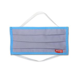Mascarilla Nylon Plieg 19x14cm Plata 10unid