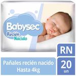 Pañales Babysec Recién Nacido x 20 - NoniNoni