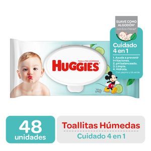 Toallitas Húmedas para Bebé HUGGIES One & Done Paquete 48un