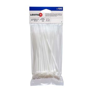 Cintillo 150mm x 3.5mm Packx100 Blanco