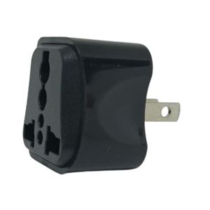 Adaptador X2 Unid Enchufe Multiple Plano Op603 A3 Opalux Negro