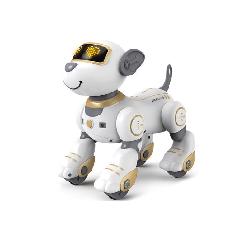 Perro Robot Smart BG1533 teledirigido para ninos comando de voz programable Real Plaza