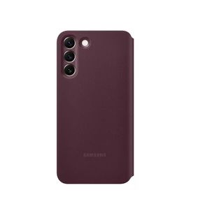 Case Galaxy S22 Plus S-view Flip Cover Original Colorborgoña