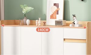 Zapatera Vintage Moderna Silvia 140cm