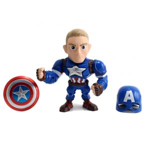 Figura De Acción Jada Toys Metal Die Cast Capitán America