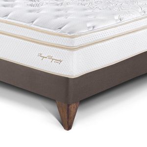 Dormitorio Europeo Royal Dynasty 2 Plazas y Cabecera Blocks Chocolate