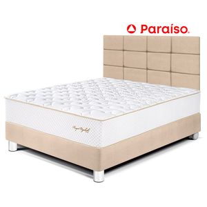 Dormitorio Royal Elizabeth 2 Plazas con Cabecera Blocks Champagne