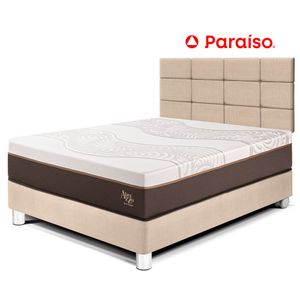 Dormitorio Royal Abrazzo 2 Plazas Cabecera Blocks Champagne