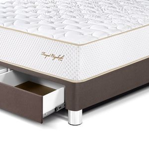 Dormitorio Royal Elizabt con Cajones Queen Cabecera Blocks Chocolate