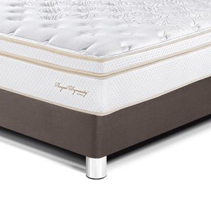 Dormitorio Royal Dynasty Queen con Cabecera Blocks Chocolate