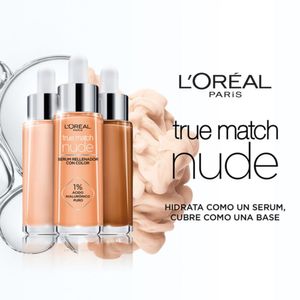 Serum Loreal con color Base True Match Tono Medium-Tan 5-6 30 ML