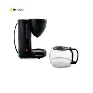 Cafetera Electrica Imaco 6 tazas- Negro