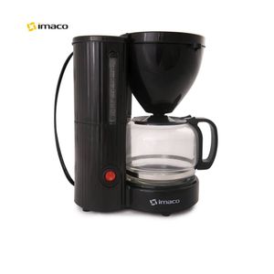 Cafetera Electrica Imaco 6 tazas- Negro