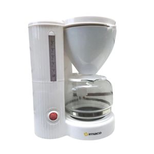 Cafetera Electrica Imaco 6 tazas- Blanco