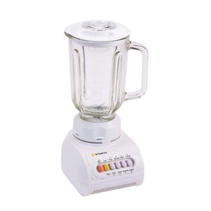 Licuadora Imaco Vaso de Vidrio 8 Velocidades- Blanco