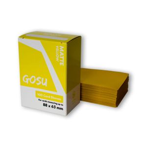 Accesorios Funda Matte Gosu Standard Mtg - Yellow Gosu