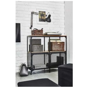 Librero Industrial San Felipe Ventitas Perú Duna y Negro