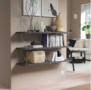 Set 3 Estantes Repiseros Francia Ventitas Perú Plomo