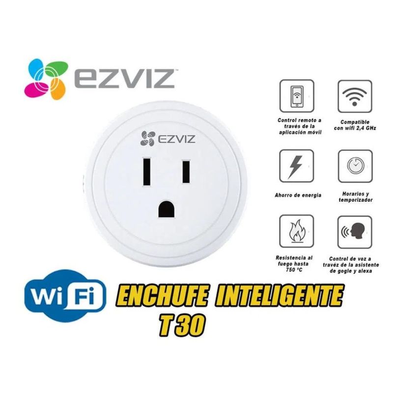 Enchufe Inteligente Wifi Control De Voz Alexa Google Asistente GENERICO