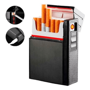Cigarrera con Encendedor Elétrico