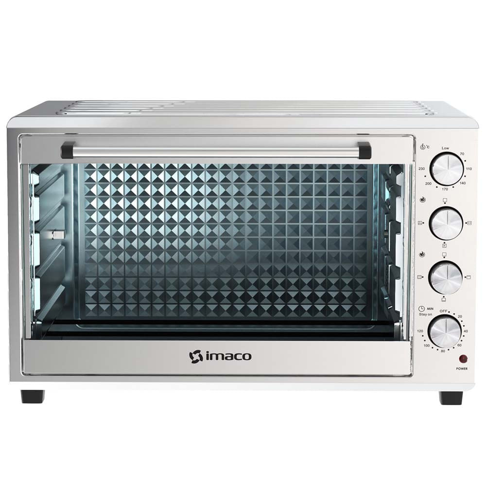 Horno Eléctrico Rosticero IMACO 100L HEB100R Gris Claro - Real Plaza