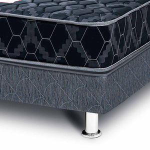 Dormitorio PARAISO Consul Black 1.5 Plazas + 1 Almohadas + Protector